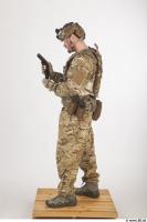 Soldier in American Army Military Uniform 0106